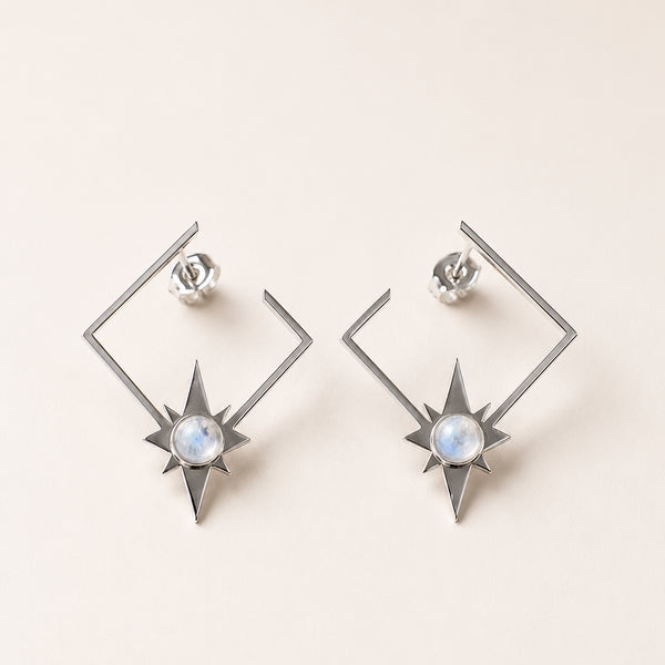 Stone Light in Silver