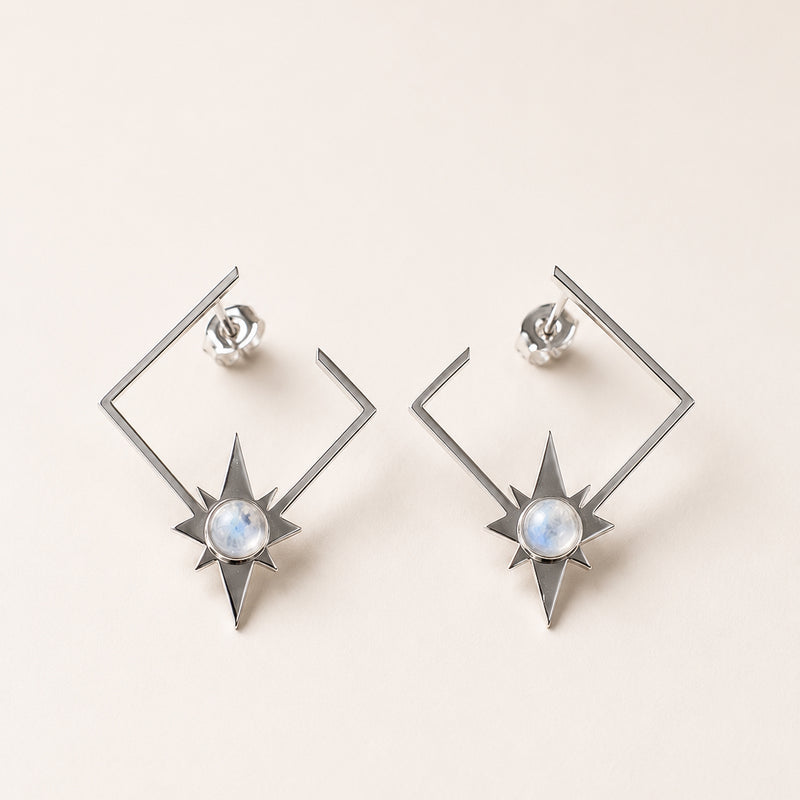 Stone Light in Silver